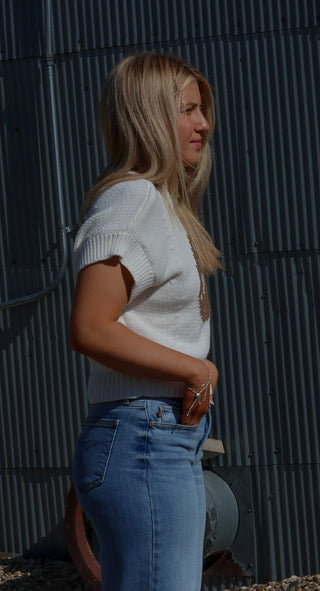 Horseshoe Western Knit Pullover