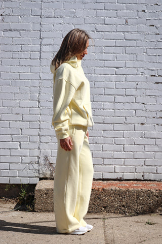 Lani Cloud Fleece Wide Leg Sweat Set