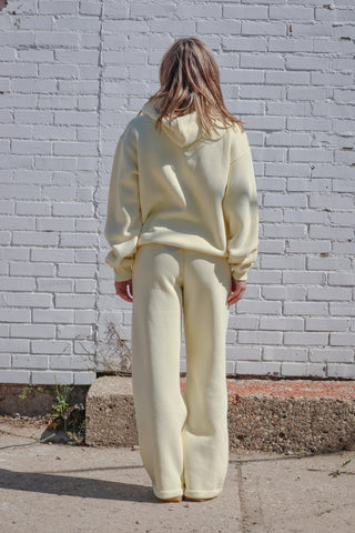 Lani Cloud Fleece Wide Leg Sweat Set