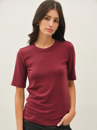 Ultra Soft Basic Short Sleeve Top