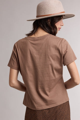 Horseshoe Western Graphic Crew Neck Tee