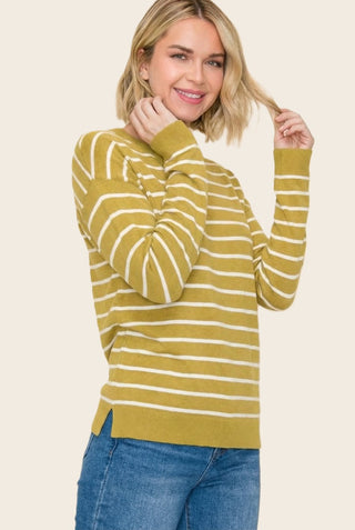 Cozy Everyday Striped Sweater