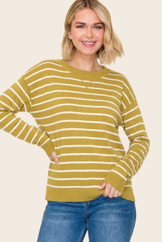 Cozy Everyday Striped Sweater