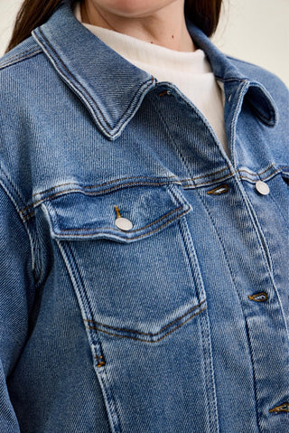 Curvy JB Cicly Trucker Jacket
