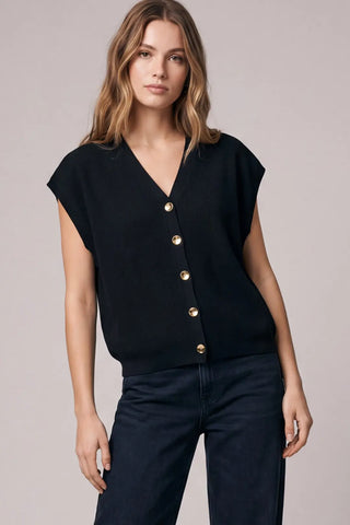 Drop Shoulder Button Down Sweater Cardigan