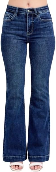 Judy Blue Curvy HW Trouser Flare