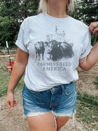 Farmers Feed America Graphic Tee