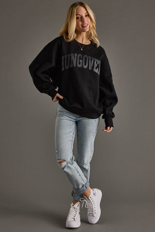Black Hungover Sweatshirt, view 3
