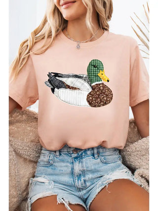 Quilted Mallard Casual Tee Shirt