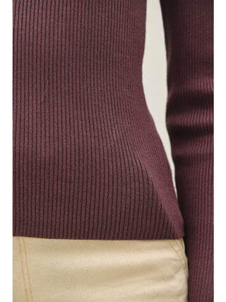 Classic Crewneck Long Sleeve Rib Sweater