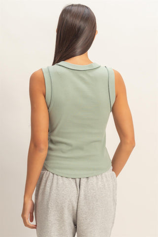 Seam Detail Tank Top