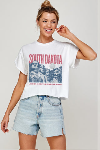 SD Western Vintage Graphic Crop | JQ Clothing Co.