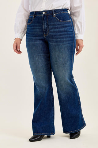 Curvy JB HW TC Charlotte Flare in Modern Indigo