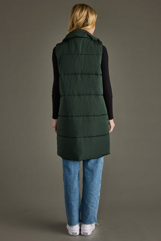 The Longline Quilted Vest