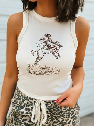 Cody Freedom Sketch| Cropped Tank