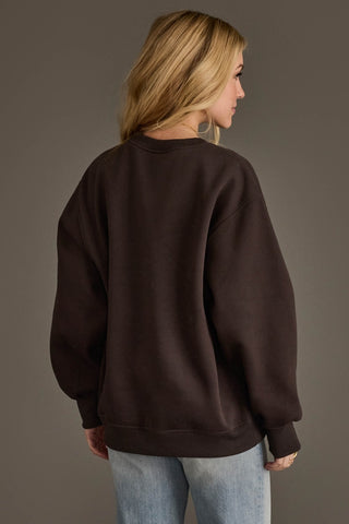 Whiskey Weather Embroidered Sweatshirt