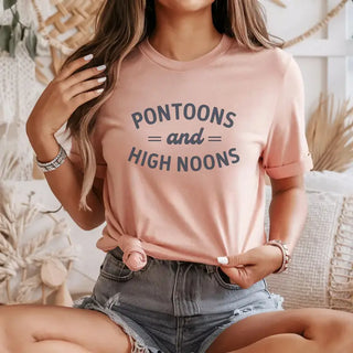 Pontoons and High Noons Graphic T-Shirt