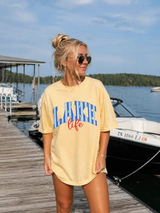 Lake Life Comfort Graphic Tee