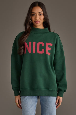 Nice & Naughty Reversible Sweatshirt