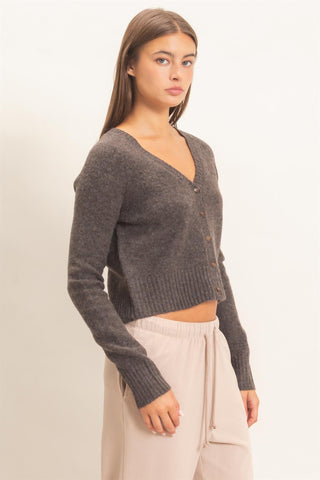 V-Neck Cardigan