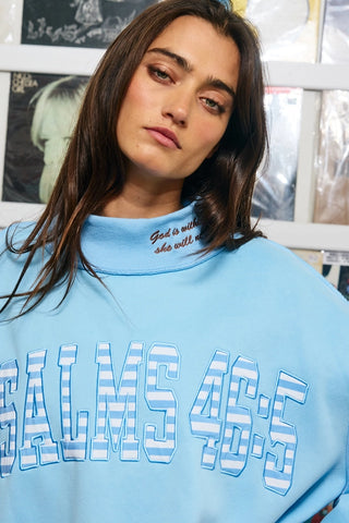 Psalms 46:5 Mock Neck Pullover