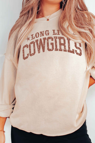 Air Jet Soft Long Live Cowgirls Graphic | JQ Clothing Co.