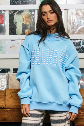 Psalms 46:5 Mock Neck Pullover