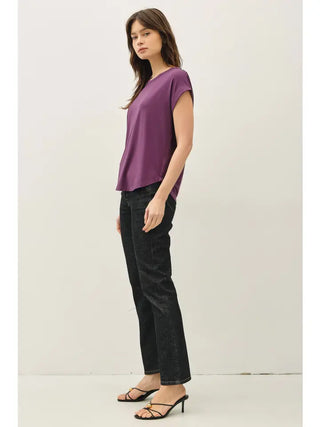 Ultra Soft Basic Short Sleeve Top