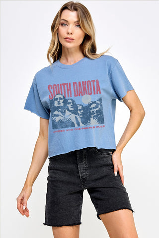 SD Western Vintage Graphic Crop | JQ Clothing Co.