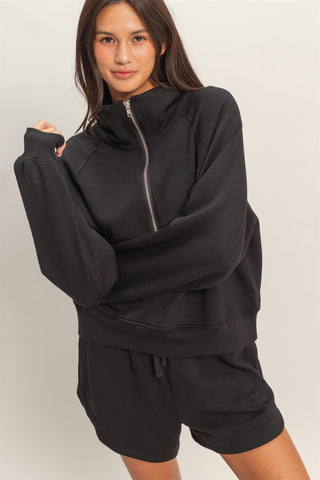 Half-zip Collar Pullover