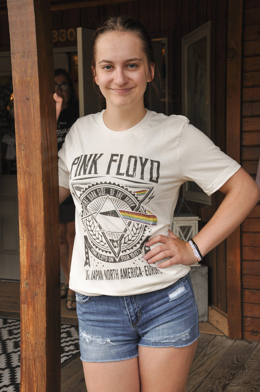 Abstract Pink Floyd Tour Tee