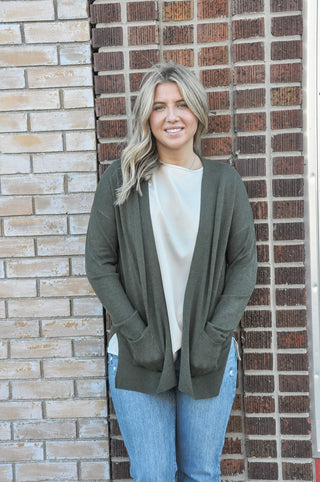 All Around Open Knit Cardigan