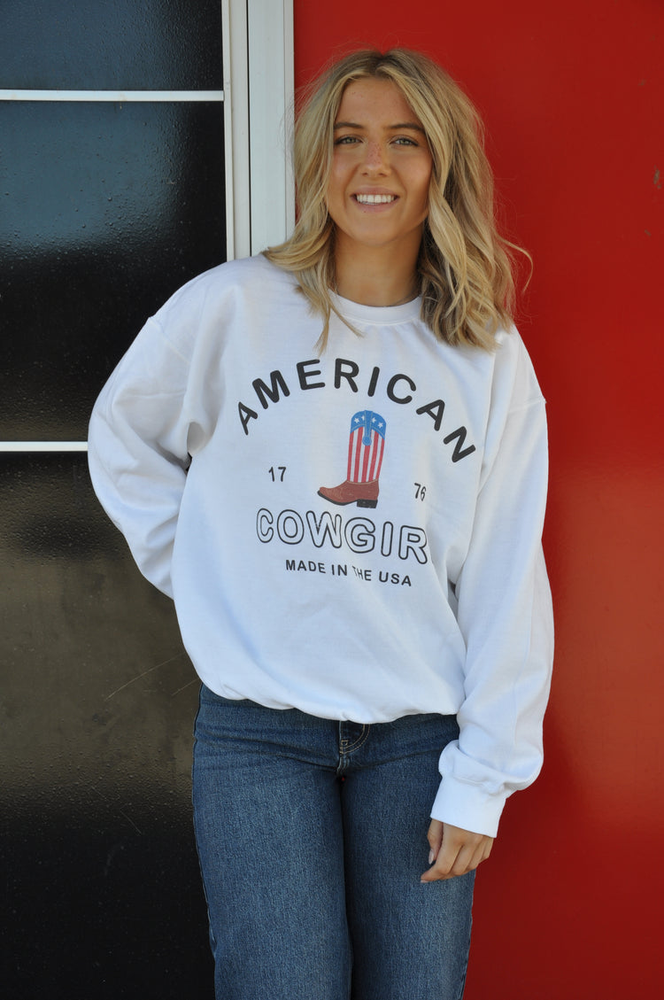 American 1776 Cowgirl Sweatshirt