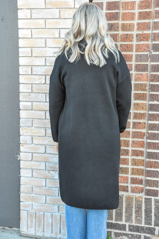 Be Cool Long Open Front Cardigan