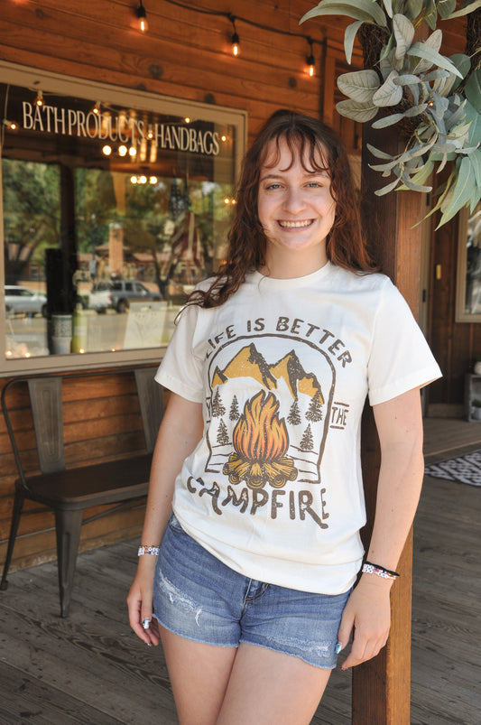 Better By The Campfire Tee