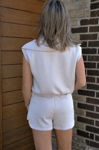 Blake Cropped SS and Shorts Set