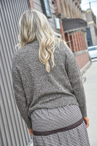 Button Down Sweater Cardigan