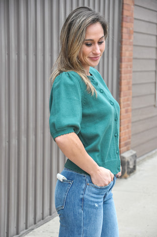 Cafe Terrace Button Cardigan