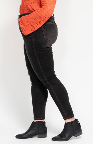 Curvy JB Tummy Control Black Skinny