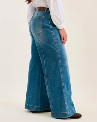 Judy Blue Curvy HW LIZA Palazzo