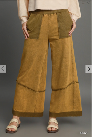 Wanda Washed French Terry Pants | JQ Clothing Co.