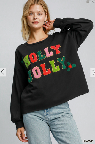 Holly Jolly French Terry Top | JQ Clothing Co.