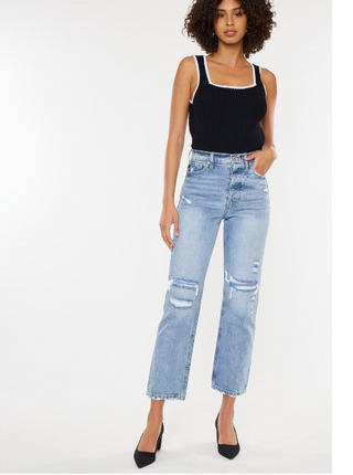 Kancan Charlotte HR 90's Boyfriend Jean | JQ Clothing Co.