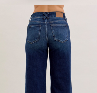 Judy Blue HW Wide Leg Trouser