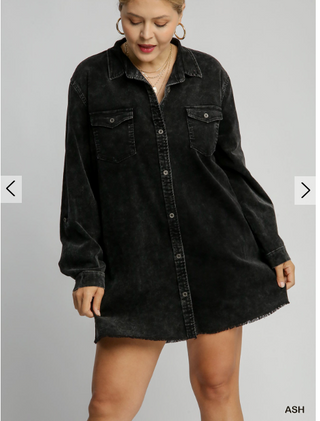 Ash Stone Wash Denim Dress | JQ Clothing Co.