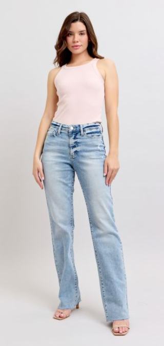 JB MR Light Wash Dad Jean