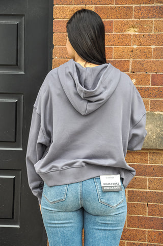 Charcoal French Terry Hoodie