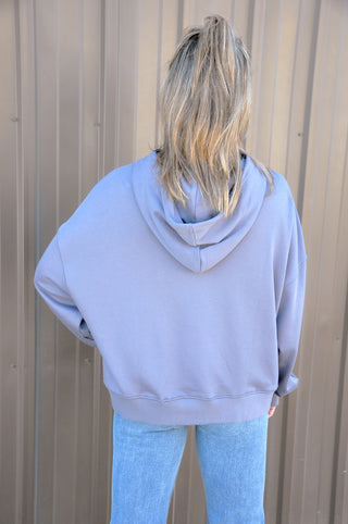 Charcoal French Terry Hoodie