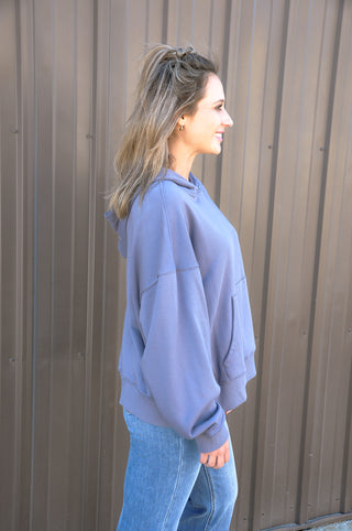 Charcoal French Terry Hoodie