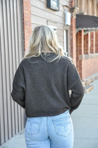 Chocolate Oversized Piper Pullover
